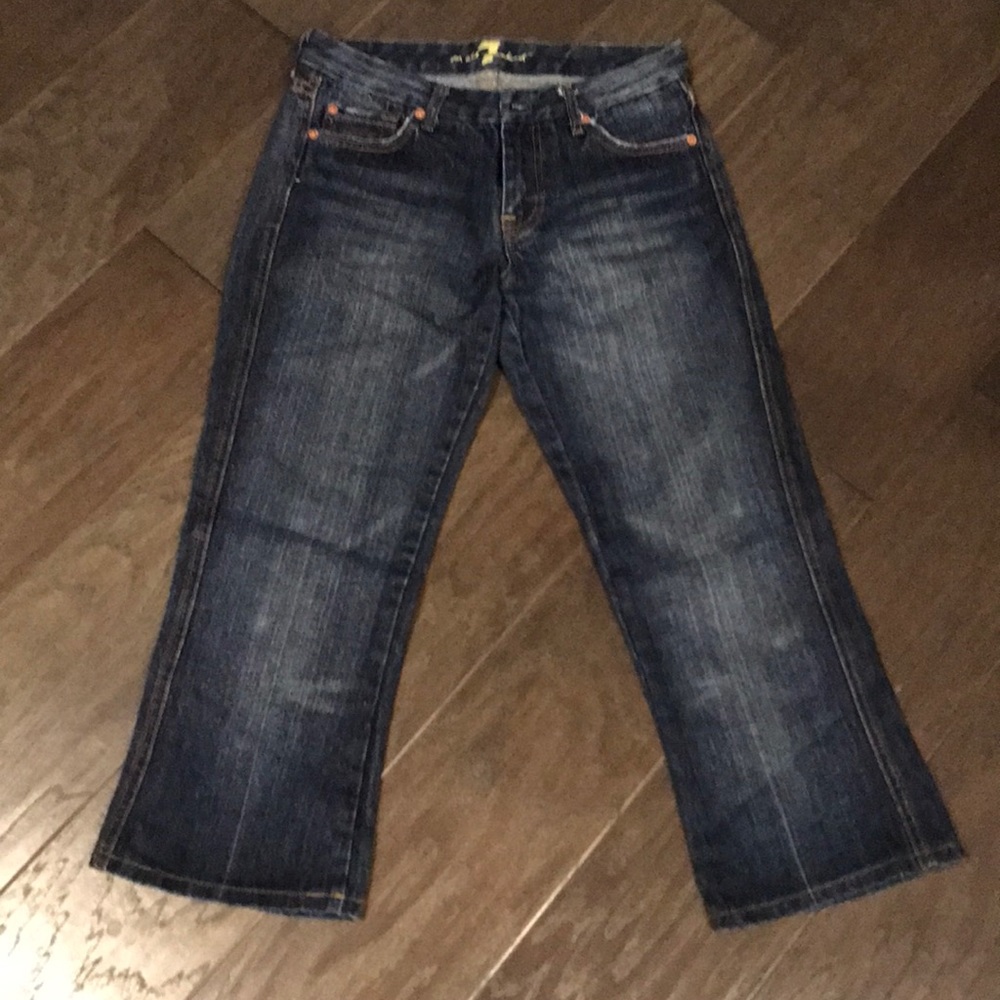 7 For All Mankind capris size 26.